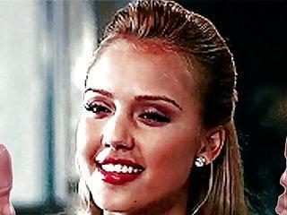 Jessica alba ein pfundiges Girl beim Wichsen