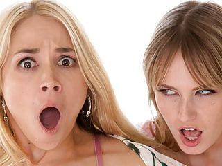 Hübscher Teen lässt sich in ihre Fotze knallen