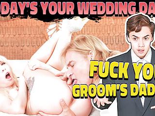 Daddy fickt seine blonde Tochter im Bett