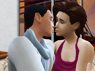 Das Simmons mit den geilen Titten beim Sex in der Öffentlichkeit