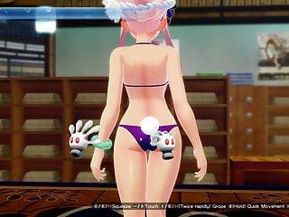 Japanische Brünette mit rundem Arsch in der hündchenstellung gefickt