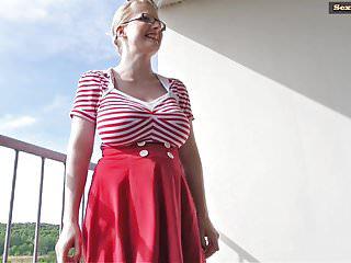 Perfekte deutsche Teens Blasen und