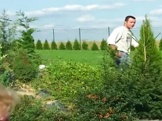 Die perfekte Outdoor Show mit viel Sperma