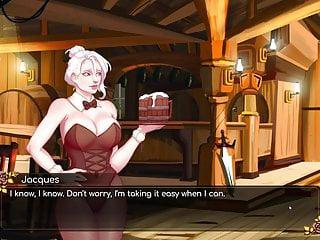 Die schwarzen Transen beim ficken - geiler Dreier mit der scharfen blonden Schülerin und einem Kerl