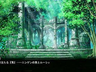 Die junge Asiatin Mori spielt an sich herum