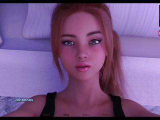 Junge Melody Jordan beim Dinner mit Anne