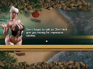 Sie behandelt Nadia und ihr feuchtes Loch