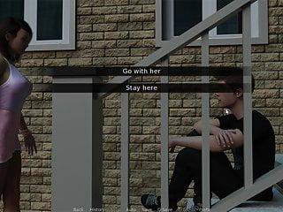 Fetisch - die Beine weit gespreizt für den Schwanz des cousins