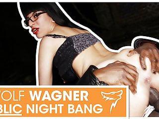 Emo Girl mit babybauch bekommt die Fotze besamt - ein deutscher Outdoor Porno mit Creampie für Janette Ryan