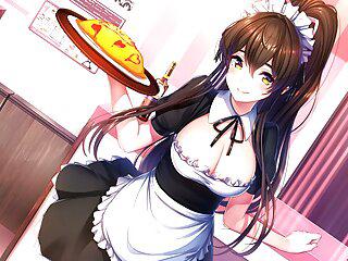 Hentailuder mit dicken Titten spielen an ihrem eigenen Körper