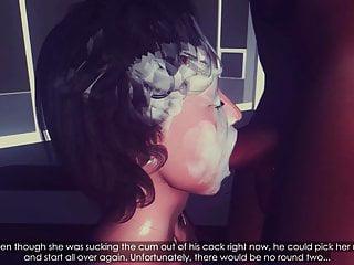 Lena Paul bekommt eine Spermaladung von einem bösen Kollegen